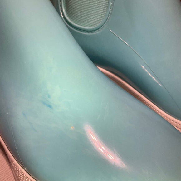 Kenneth Cole New York Women's Rain Boot, Turquoise, 7 US - Picture 9 of 11